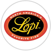 Lopi logo: North America's favorite fire