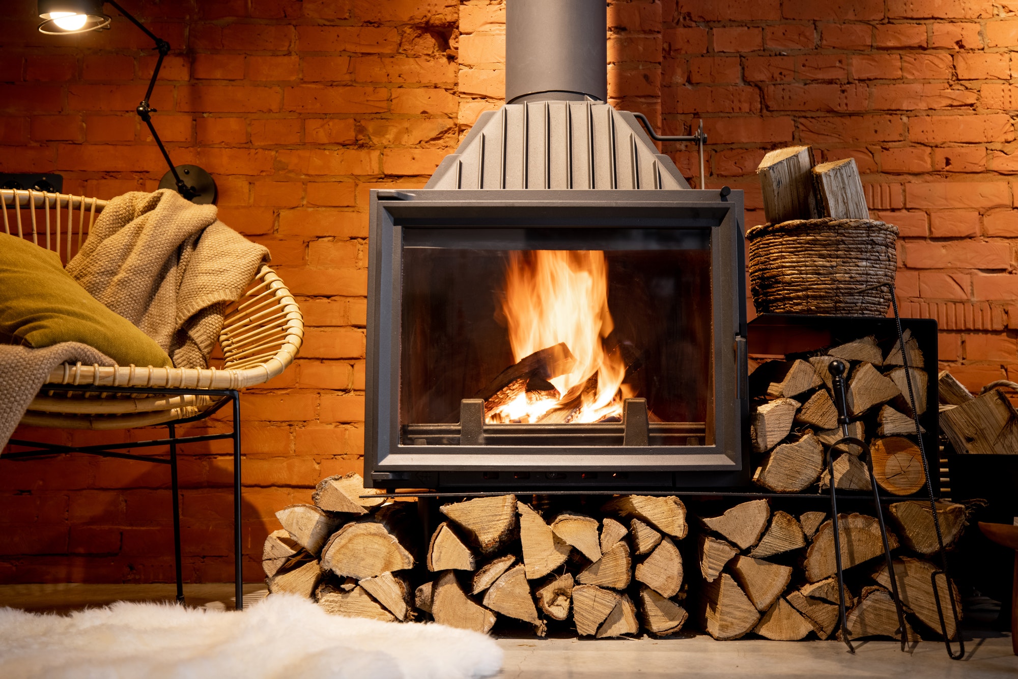 Modern Wood Stove Fireplaces & Wood-Burning Stoves